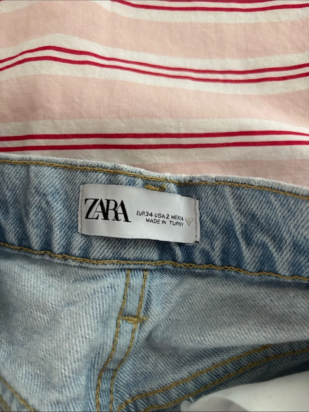 Zara light wash